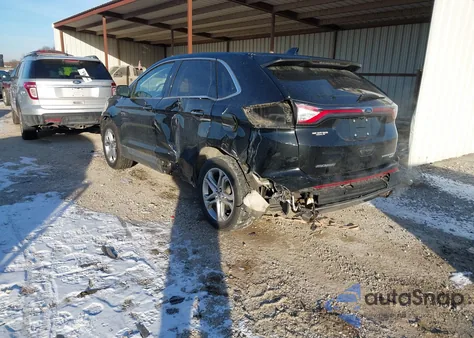 2017 Ford Edge Titanium from USA, damaged, VIN 2FMPK3K93HBC28568